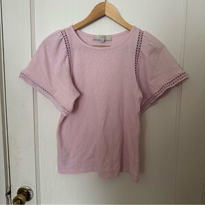 LOFT Flutter Sleeve Top